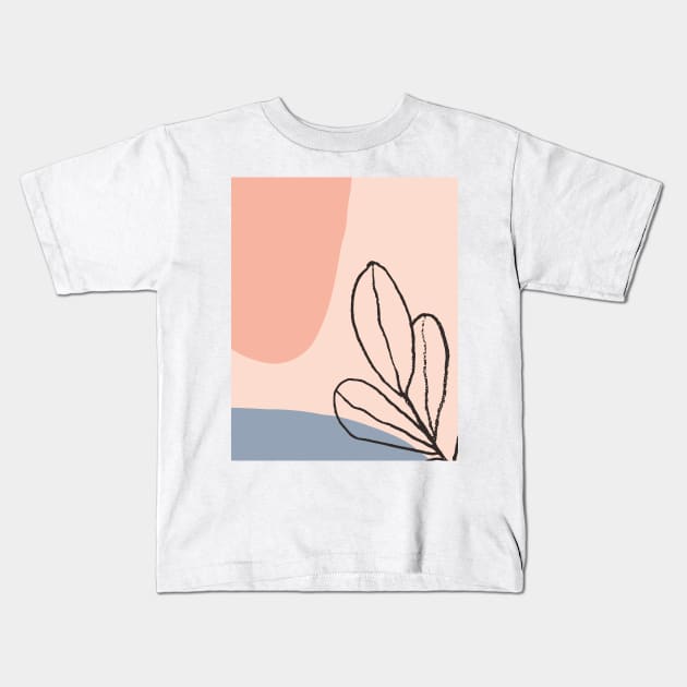 Spring Vibes Kids T-Shirt by NJORDUR